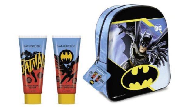 BATMAN COFFRET SHAMPOO 100 ML + B/S 100 ML + ZAINO 3D