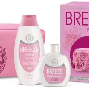 BREEZE PERFECT BEAUTY COFFRET DEO 100ML + DOCCIA SHAMPOO 400ML+BEAUTY