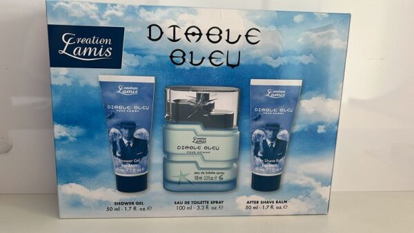 CREATION LAMIS DIABLE BLEU COFFRET EDT 100 ML+S/G 50 ML+ A/S BALM 50ML