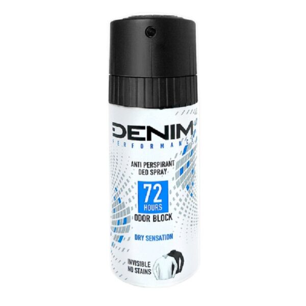 DENIM ODOR BLOCK DRY SENSATION DEO 150ML 72H SPRAY