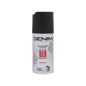 DENIM ODOR BLOCK ATTRACTION DEO 150ML 72H SPRAY