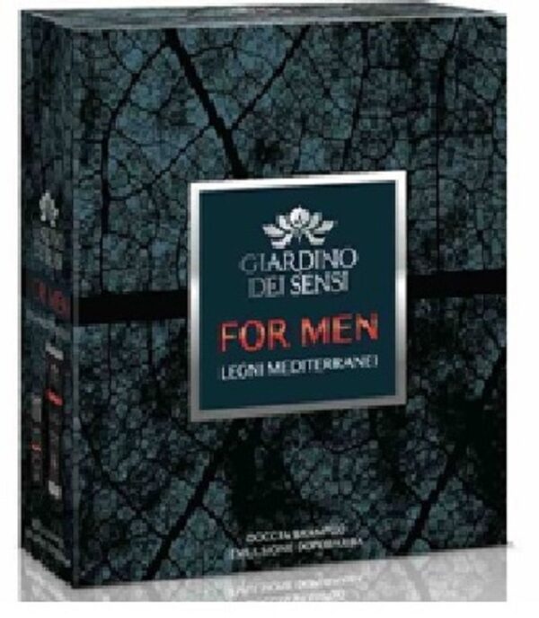 GIARDINO DEI SENSI FOR MEN COFFRET LEGNI MED.A/S BALM 75 ML +S/G 75 ML