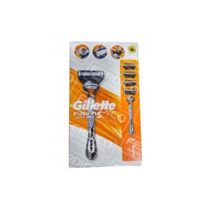 GILLETTE FUSION SPORT5 RASOIO + 4 RICAMBI