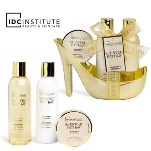 IDC INSTITUTE SCENTED COFFRET SCARPA SMALL GOLD 3PZ