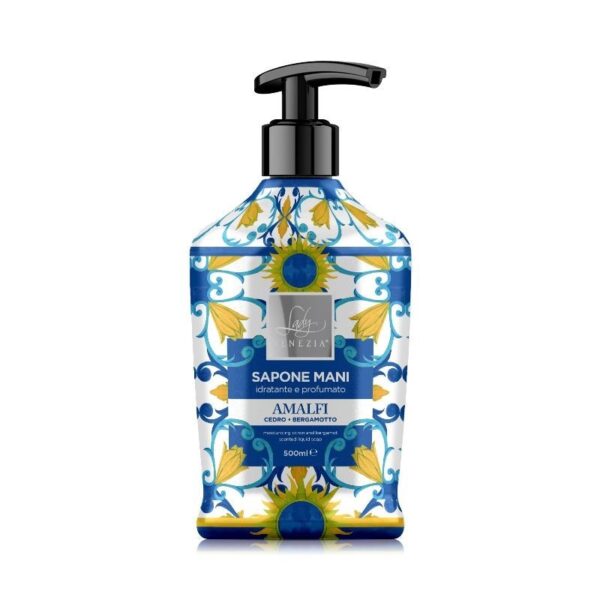 LADY VENEZIA SAPONE MANI CERAMICHE AMALFI CEDRO & BERGAMOTTO 500 ML