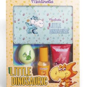 MARTINELIA LITTLE DINOSAURIC COFFRET S/G+BOMBA+A/P+POCHETTE