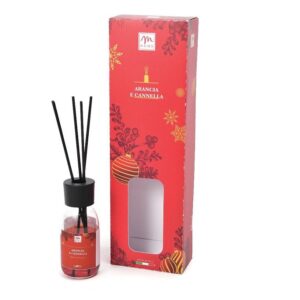 MERCURY DIFFUSORE DI ESSENZA ARANCIA/CAN BACCHETTI COTONE 125ML NATALE