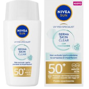 NIVEA SUN DERMA SKIN CLEAR IP 50+ 40ML