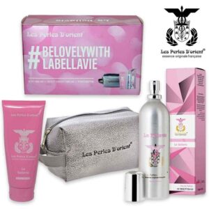 LES PERLES LA BELLAVIE COFFRET EDP 150ML+S/G 100ML+POCHETTE