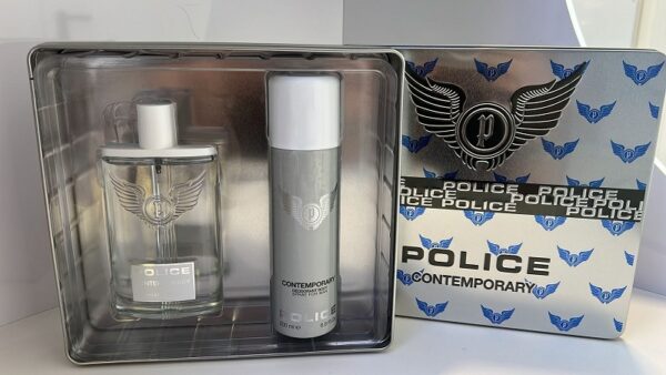 POLICE CONTEMPORARY FOR MAN COFFRET EDP 100ML+DEO 200 ML