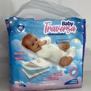 SETABLU TRAVERSE BABY CAMBIO PANNOLINO 60*60CM