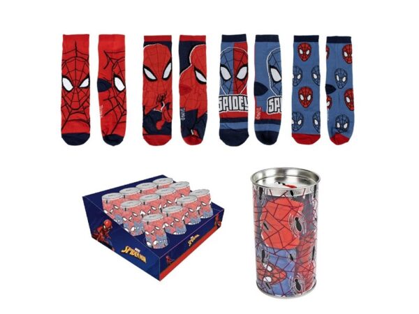 SPIDERMAN COFFRET CALZINI 4PZ