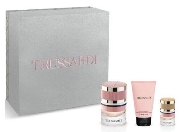 TRUSSARDI FEMININE URBAN COFFRET EDP 30ML + B/L 30ML + EDP 7 ML