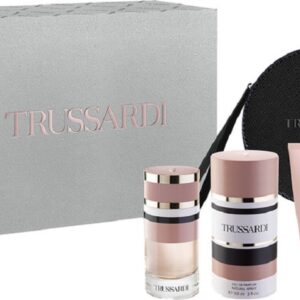 TRUSSARDI FEMININE URBAN COFFRET EDP 90ML + B/L 100ML + BEAUTY