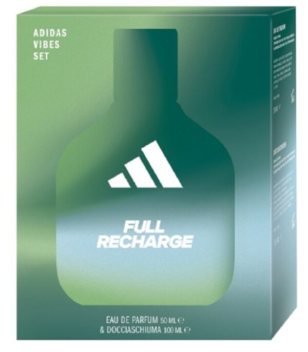 ADIDAS VIBES FULL RECHARGE COFFRET EDP 50 ML+DOCCIASCHIUMA 100 ML