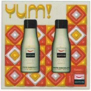 AQUOLINA COFFRET YUM CIOCCOLATO BIANCO S/G 125ML+B/L 125ML