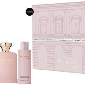 ARROGANCE FEMME COFFRET EDT 50ML VAPO+S/G 100ML+B/L 100ML NEW 2024