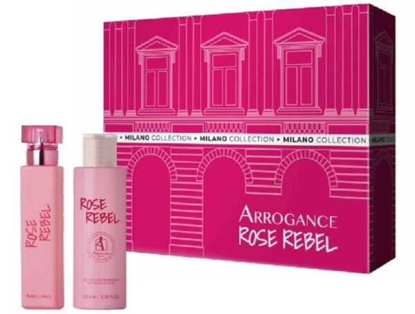 ARROGANCE ROSE LEBEL COFFRET EDT 30ML + S/G 100ML NEW 2024