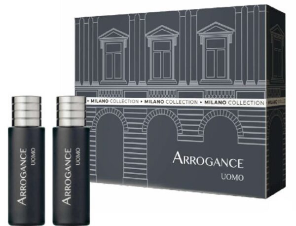 ARROGANCE UOMO COFFRET EDT 30ML SPRAY + A/S 30ML SPRAY NEW 24