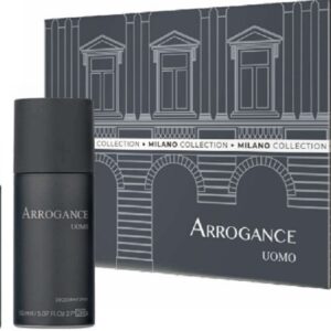 ARROGANCE UOMO COFFRET EDT 30ML SPRAY + DEO 150ML SPRAY NEW 2024