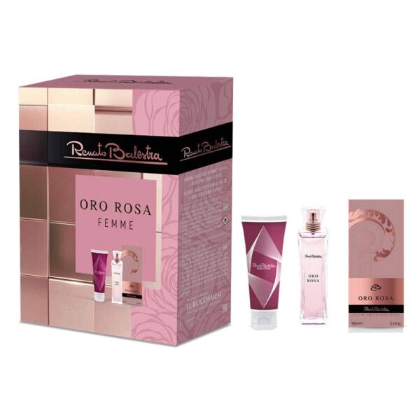 BALESTRA ORO ROSA  COFFRET EDP 100 ML + B/L 100ML