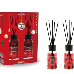 CAMOMILLA TORINO COFFRET DIFFUSORE ROSSO IMP.125ML + PASSIONE R.125ML