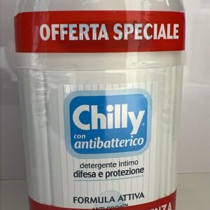 CHILLY DETERGENTE INTIMO ANTIBATTERICO DIFESA E PROTEZIONE 2X200 ML