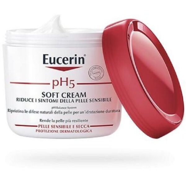 EUCERIN PH5 CREMA VASO X PELLI SENSIBILE E SECCA IDRATA&PROTEGGE 450ML