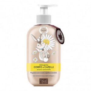 FIOCCHI DI RISO DETERG BIMBI CORPO&CAPELLI DOSATOR AROMA CAMOMIL 400ML