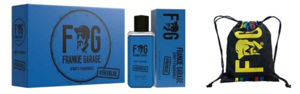 FRANKIE GARAGE #SKYBLUE COFFRET EDT 100 ML + ZAINETTO