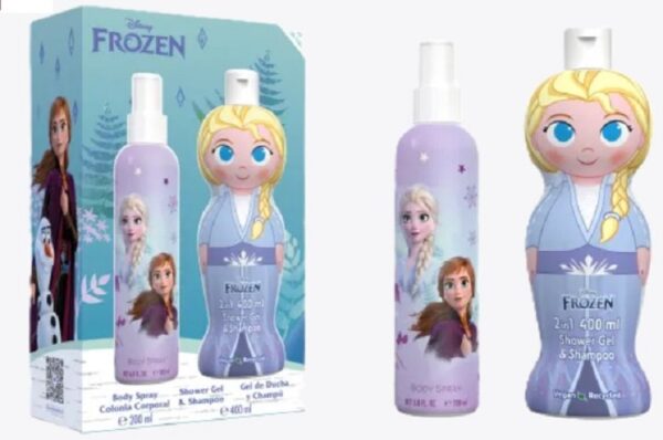 FROZEN ELSA COFFRET A/P 200ML + S/G 400ML 1D