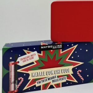 MAYBELLINE NATALE MASCARA SKY HIGH BLACK+MATITA OCCHI+MAKEUP BOX