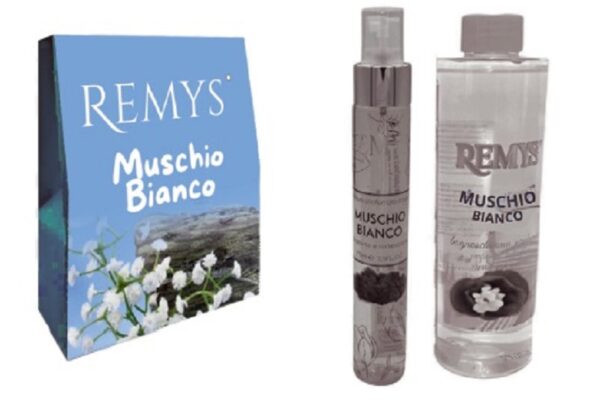 REMYS MUSCHIO BIANCO COFFRET A/P 75ML + S/G 250 ML NEW 2024