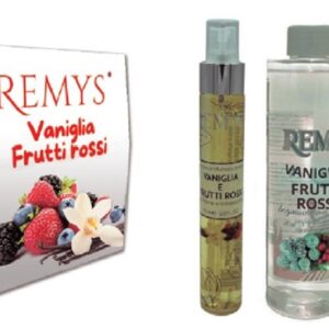 REMYS VANIGLIA E FRUTTI ROSSI COFFRET A/P 75ML + S/G 250 ML NEW 2024