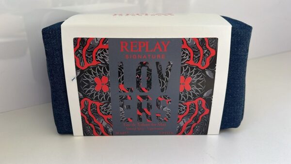 REPLAY LOVERS MAN COFFRET EDT 30 ML + POCHETTE