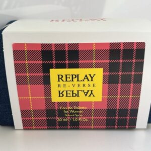 REPLAY RE-VERSE WOMAN COFFRET EDT 30ML + POCHETTE