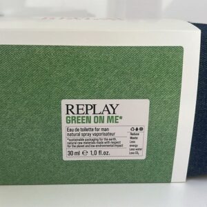 REPLAY GREEN ON ME MAN COFFRET EDT 30 ML + POCHETTE