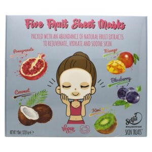 SKIN TREATS 5 MASCHERE SHEET FRUIT