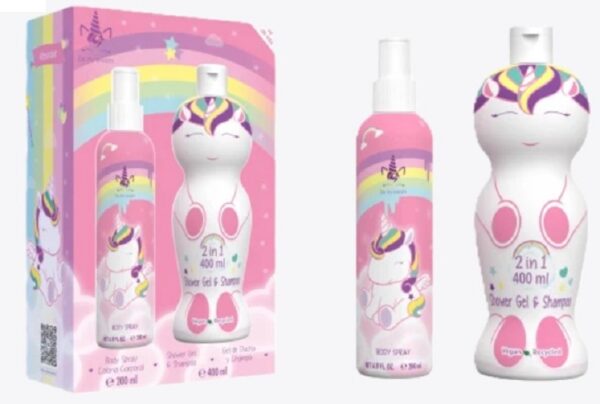 EAU MY UNICORN COFFRET A/P 200 ML + S/G 400 ML 1D