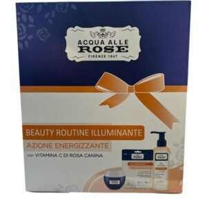 ACQUA ALLE ROSE COFFRET CREMA VISO 50ML+GEL ILLUMINANTE 200ML+MASCHERA