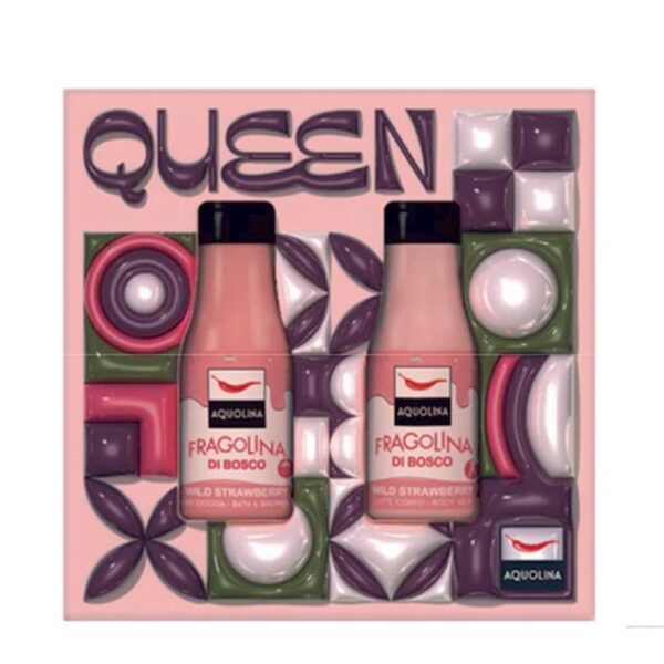 AQUOLINA COFFRET QUEEN FRAGOLINA DI BOSCO S/G 125ML+B/L 125ML