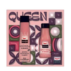 AQUOLINA COFFRET QUEEN FRAGOLINA DI BOSCO A/P 150ML+S/G 125ML