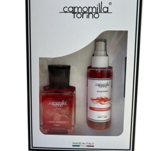 CAMOMILLA TORINO COFF.DIFF CUBO 100ML+SPRAY 100 ML ROSSO IMPERIALE