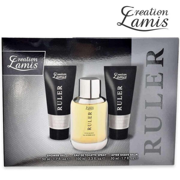 CREATION LAMIS RULER COFFRET EDT 100 ML+S/G 50 ML+ A/S 50 ML BALM