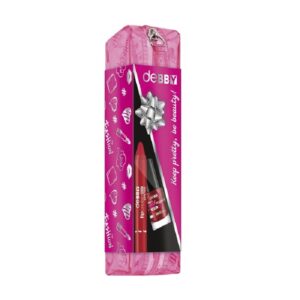 DEBBY COFFRET LIPSTICK LIPCHUBBY N. 3 + SMALTO GEL N. 29 + POCHETTE