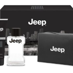 JEEP FREEDOM COFFRET S/G 200ML+A/S BALM 100ML+BEAUTY CASE