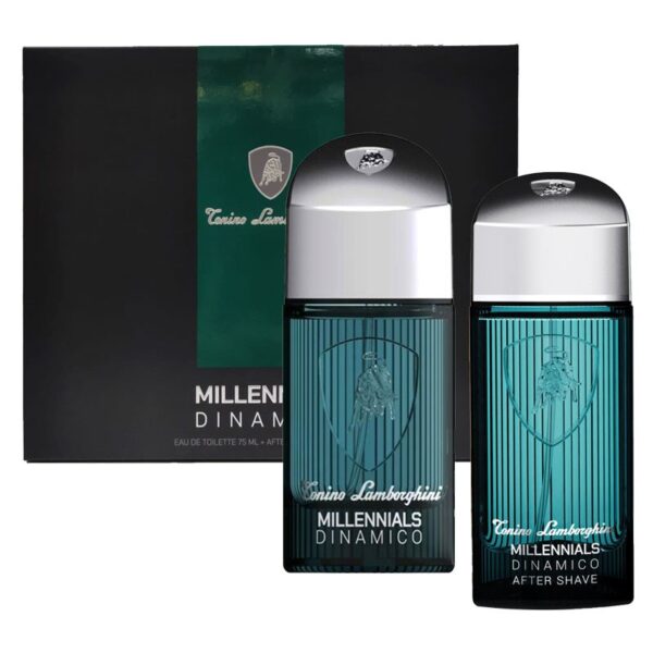 TONINO LAMBORGHINI MILLENNIALS DINAMICO DUO COFFRET EDT 75ML+A/S 75ML