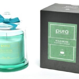 MERCURY PURA CANDELA PROFUMATA WILD MUSK 230 GR IN CAMPANA VETRO