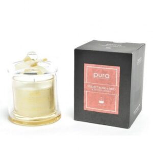 MERCURY PURA CANDELA PROFUMATA VELVET ROSE&OUD 230GR IN CAMPANA VETRO