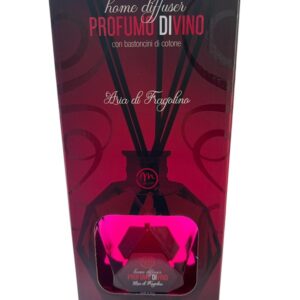 MERCURY PROFUMO DI VINO DIFFUSORE BOTTIGLIA ESAGONALE 300ML FRAGOLINO